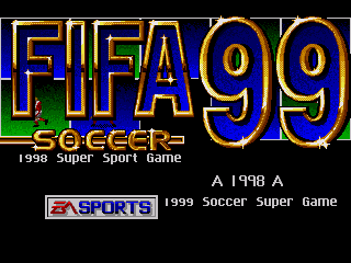 Game FIFA Soccer 99 (Sega Mega Drive - gen)