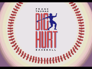 Game Frank Thomas Big Hurt Baseball (Sega Mega Drive - gen)