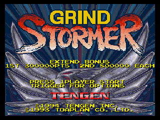 Game GRIND Stormer (Sega Mega Drive - gen)