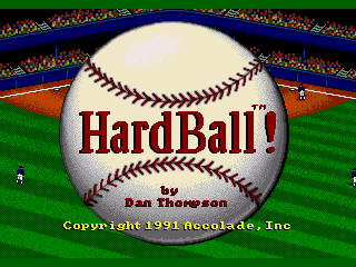 Game HardBall! (Sega Mega Drive - gen)
