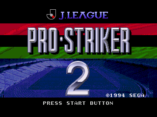 Game J. League Pro Striker 2 (Sega Mega Drive - gen)