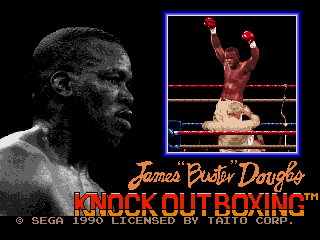 Game James Buster Douglas Knock Out Boxing (Sega Mega Drive - gen)