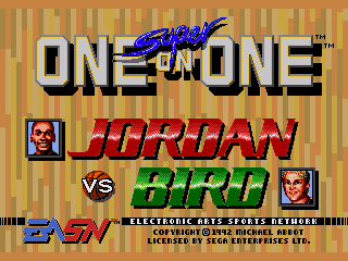 Game Jordan vs Bird - Super One-on-One (Sega Mega Drive - gen)