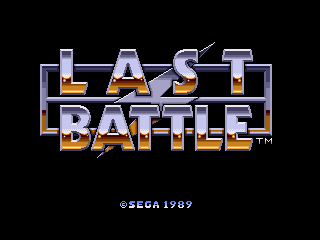 Game Last Battle (Sega Mega Drive - gen)