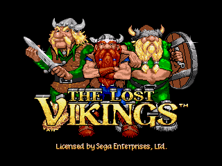 Game Lost Vikings, The (Sega Mega Drive - gen)