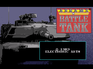 Game M-1 Abrams Battle Tank (Sega Mega Drive - gen)