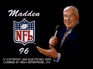 Game Madden NFL 96 (Sega Mega Drive - gen)