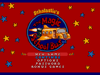 Game Magic School Bus, The (Sega Mega Drive - gen)