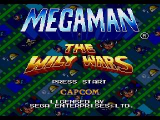 Game Megaman - The Wily Wars (Sega Mega Drive - gen)