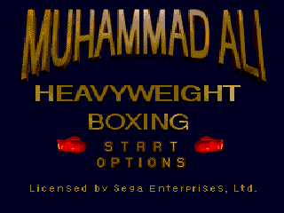 Game Muhammad Ali Heavyweight Boxing (Sega Mega Drive - gen)