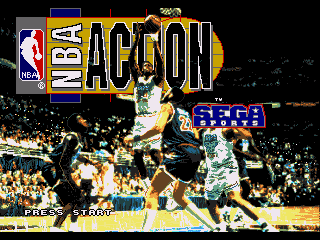 Game NBA Action (Sega Mega Drive - gen)