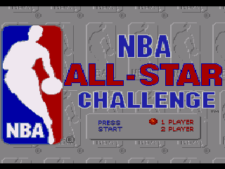 Game NBA All-Star Challenge (Sega Mega Drive - gen)