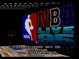 Game NBA Live 95 (Sega Mega Drive - gen)