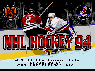 Game NHL 94 (Sega Mega Drive - gen)
