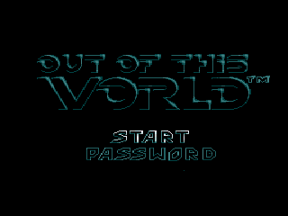 Game Out of this World (Sega Mega Drive - gen)