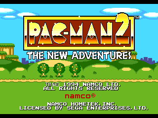 Game Pac-Man 2 - The New Adventures (Sega Mega Drive - gen)