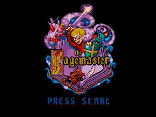 Game Pagemaster, The (Sega Mega Drive - gen)