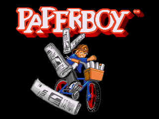 Game Paperboy (Sega Mega Drive - gen)
