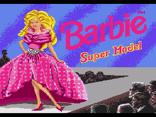 Game Barbie Super Model (Sega Mega Drive - gen)