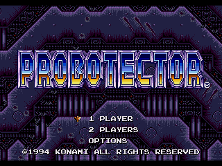 Game Probotector (Sega Mega Drive - gen)