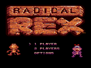 Game Radical Rex (Sega Mega Drive - gen)