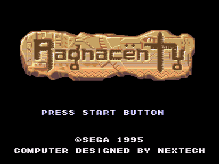 Game Ragnacenty (Sega Mega Drive - gen)