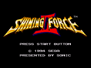 Game Shining Force II (Sega Mega Drive - gen)