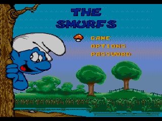 Game Smurfs, The (Sega Mega Drive - gen)