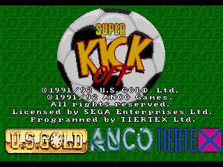 Game Super Kick Off (Sega Mega Drive - gen)