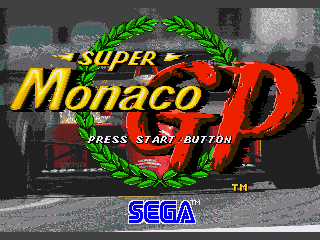 Game Super Monaco Grand Prix (Sega Mega Drive - gen)