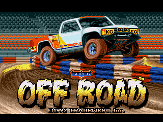 The game Super Off Road - Sega Mega Drive | GEN