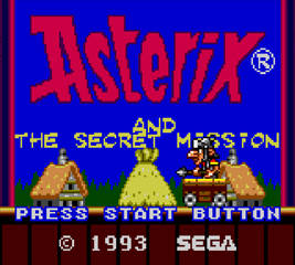Обложка игры Asterix and the Secret Mission
