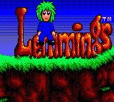 Game Lemmings (Game Gear - gg)