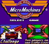 Game Micro Machines (Game Gear - gg)