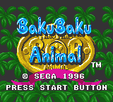 Game Baku Baku Animals (Game Gear - gg)