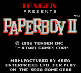 Game Paperboy 2 (Game Gear - gg)