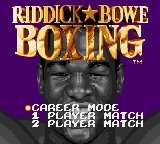 Game Riddick Bowe Boxing (Game Gear - gg)