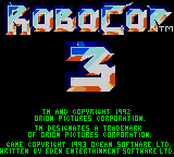 Game Robocop 3 (Game Gear - gg)