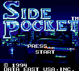 Game Side Pocket (Game Gear - gg)