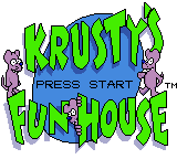 Game Simpsons, The - Krusty (Game Gear - gg)