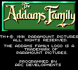 Game Addams Family, The (Game Gear - gg)