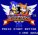 Game Sonic the Hedgehog 2 (Game Gear - gg)