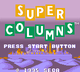 Game Super Columns (Game Gear - gg)
