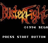 Game Buster Fight (Game Gear - gg)