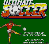 Game Ultimate Soccer (Game Gear - gg)