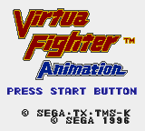 Game Virtua Fighter Animation (Game Gear - gg)