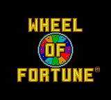 Game Wheel of Fortune (Game Gear - gg)
