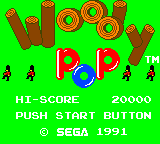 Game Woody Pop (Game Gear - gg)