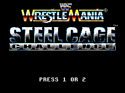 Game WWF Steel Cage Challenge (Game Gear - gg)