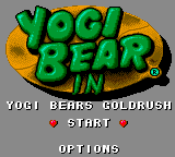 Game Yogi Bear in Yogi Bear (Game Gear - gg)